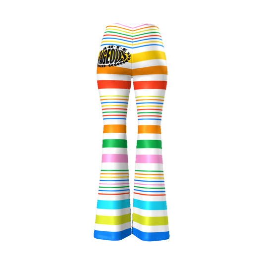 Hauterageous Velvet Striped Leggings