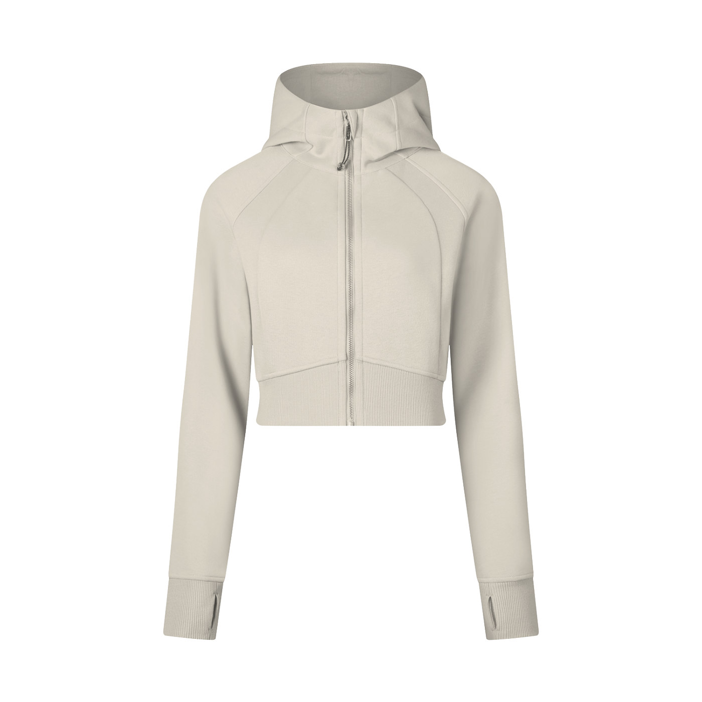 Cropped Zip-Through Hoodie – Hauterageous Worldwide